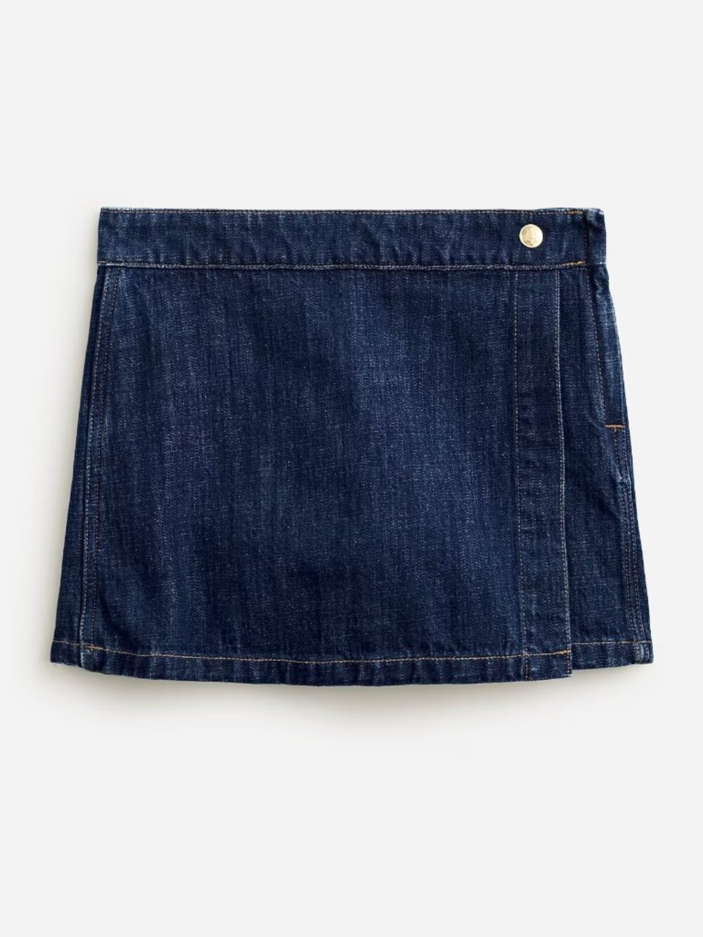 J. Crew Denim skort in Rinse wash 24